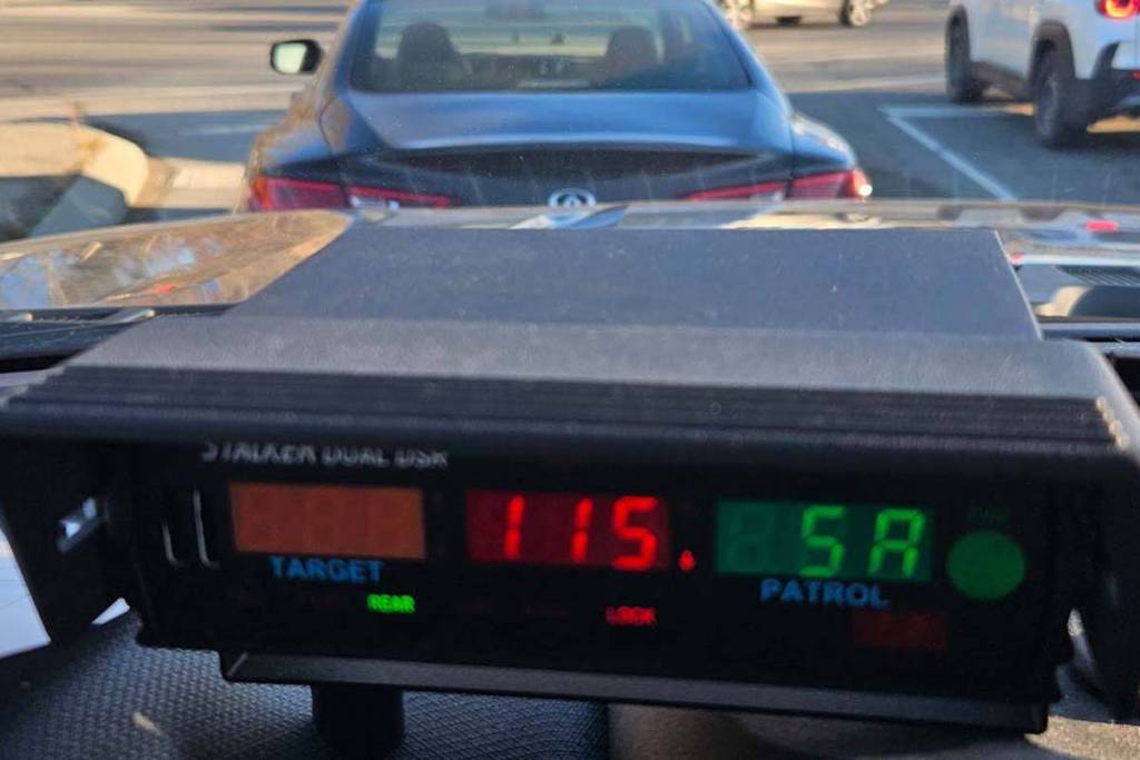 Motorist fined for travelling 55 km/h over speed limit in Kelowna